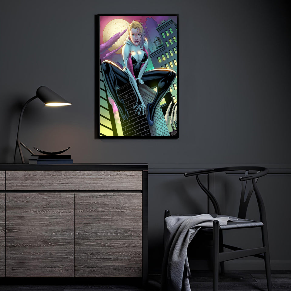 Rooftop Gwen Wall Art