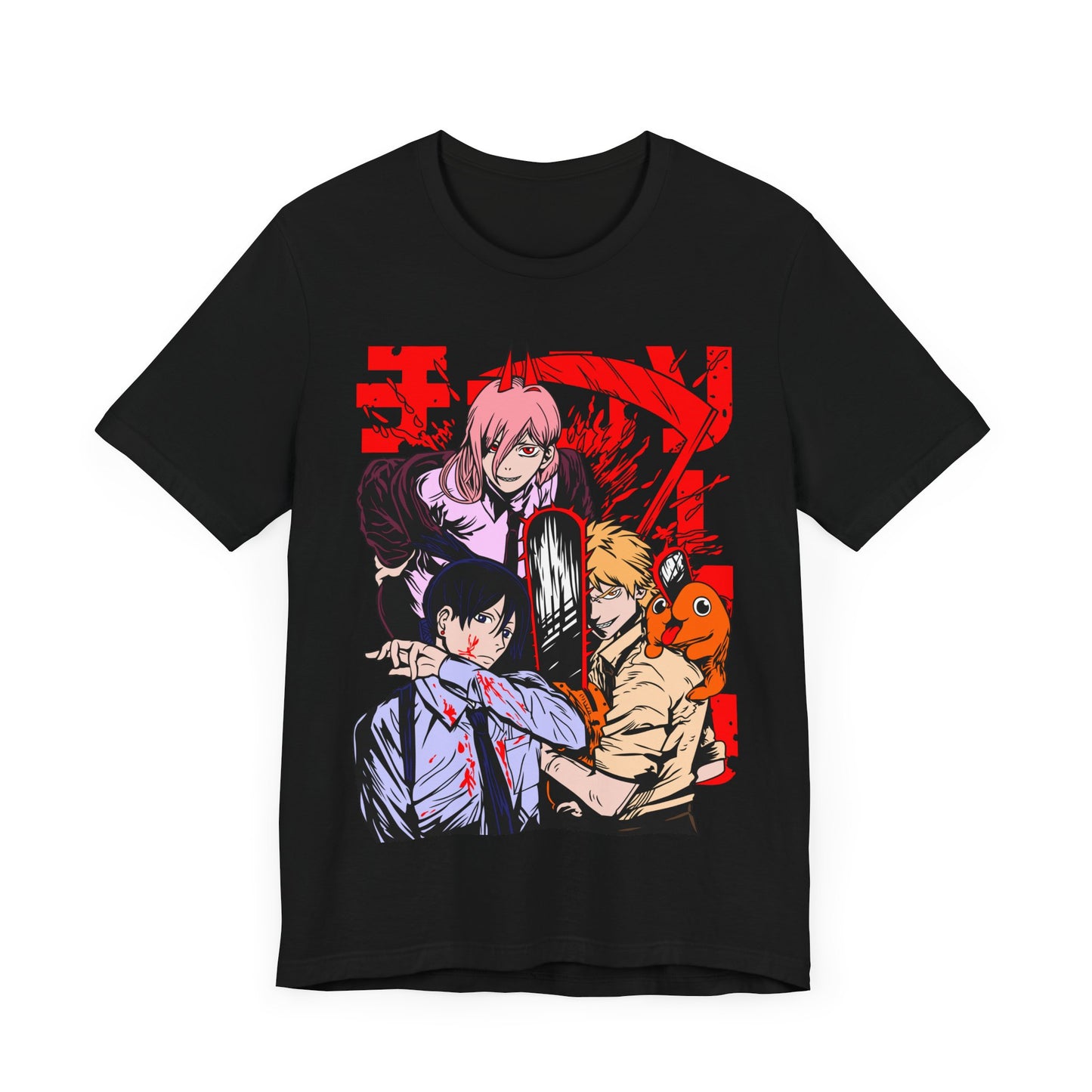 Makima, Denji, And Power T-Shirt