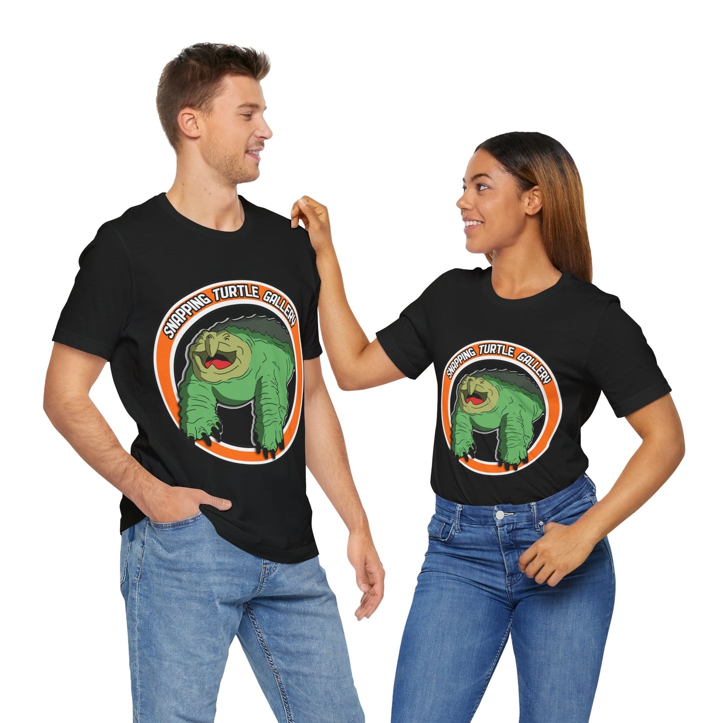 Snapping Turtle Gallery Logo T-Shirt 2
