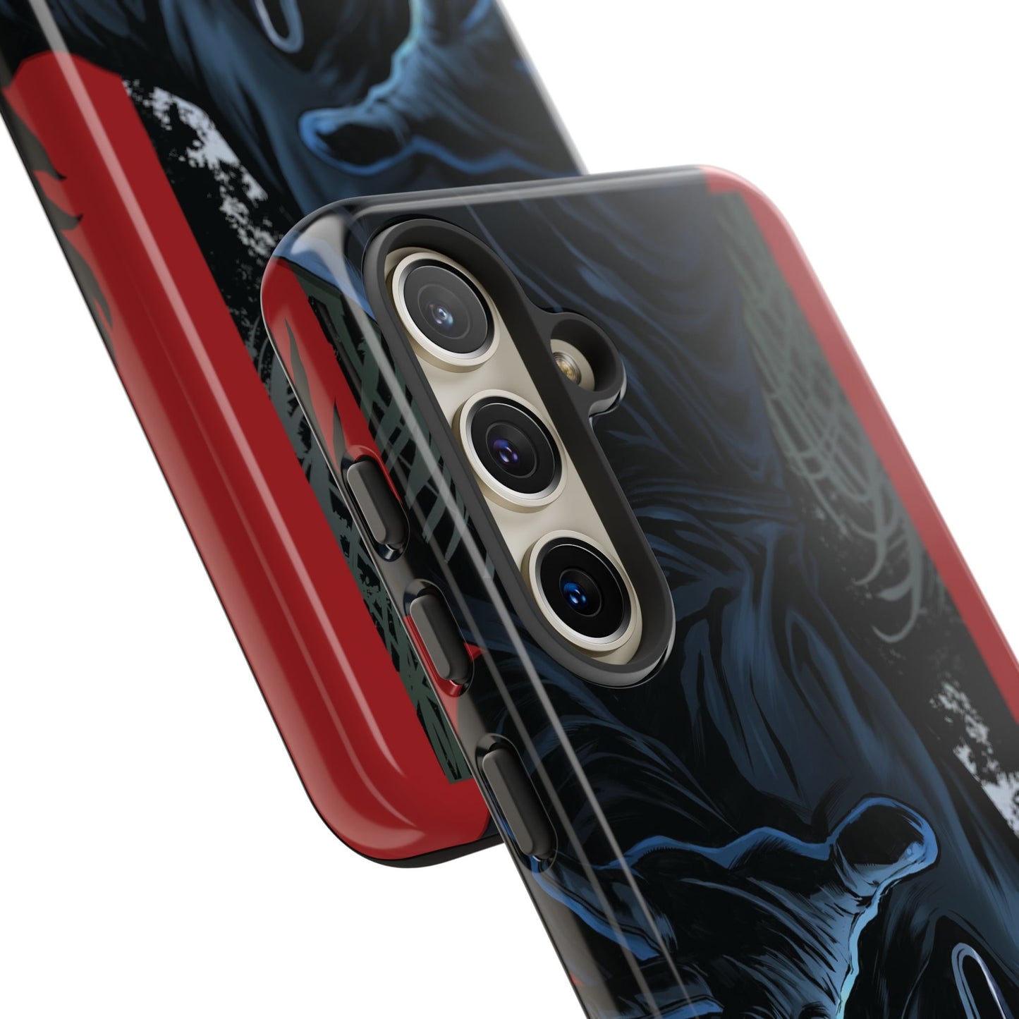 Scream Phone Case, Halloween, Tough Phone Cover Iphone 15 Pro Max, 14 Plus, 13, 12, 11 & Samsung S24, S23, Pixel 8 Pro, Horror Case