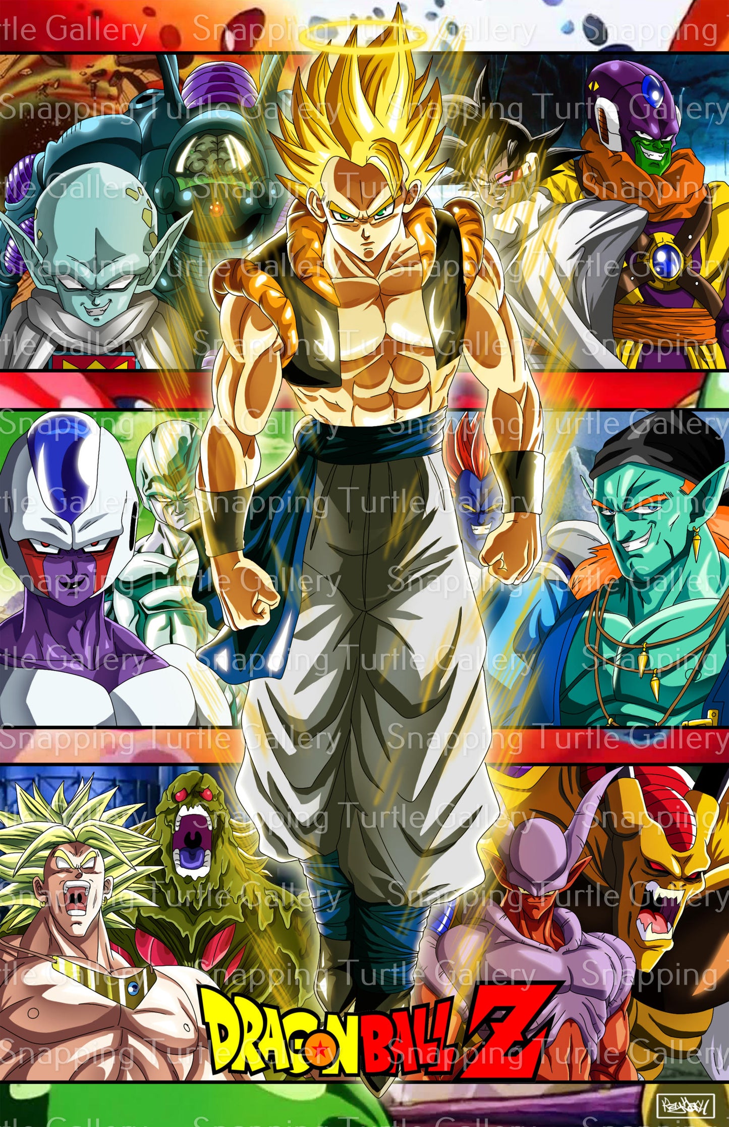 Goku Iconic Movies Wall Art