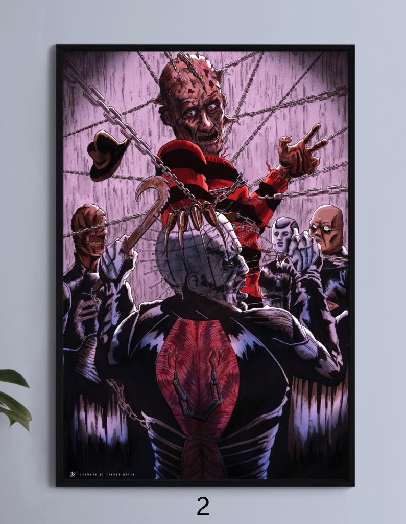 Pre Order Freddy Kruger Signed 12x18 Wall art