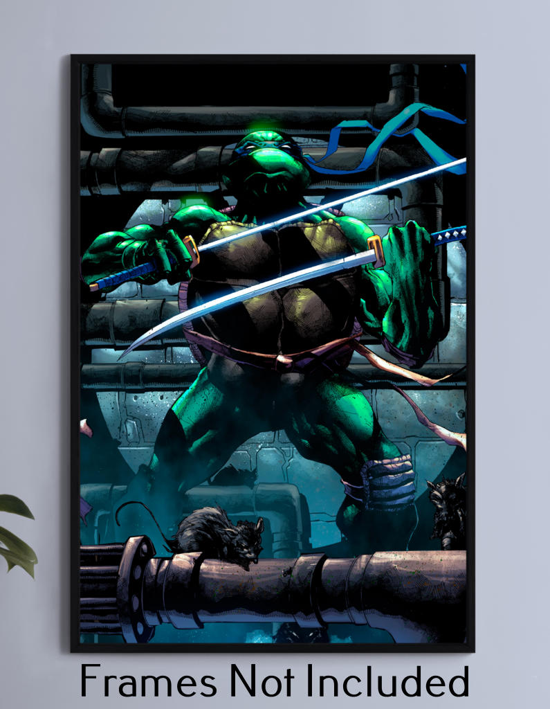 Leonardo in the Sewers Wall Art