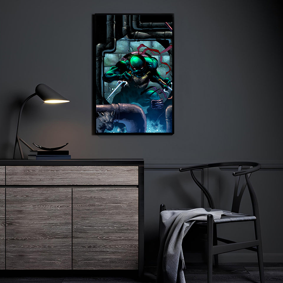 Raphael in the Sewers Wall Art