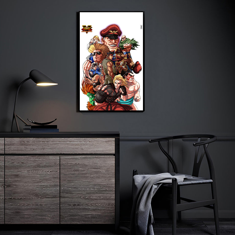 Street Fighter V Pt.1 Wall Art