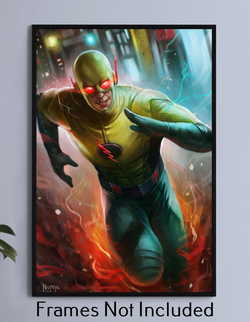 Reverse Flash Wall Art