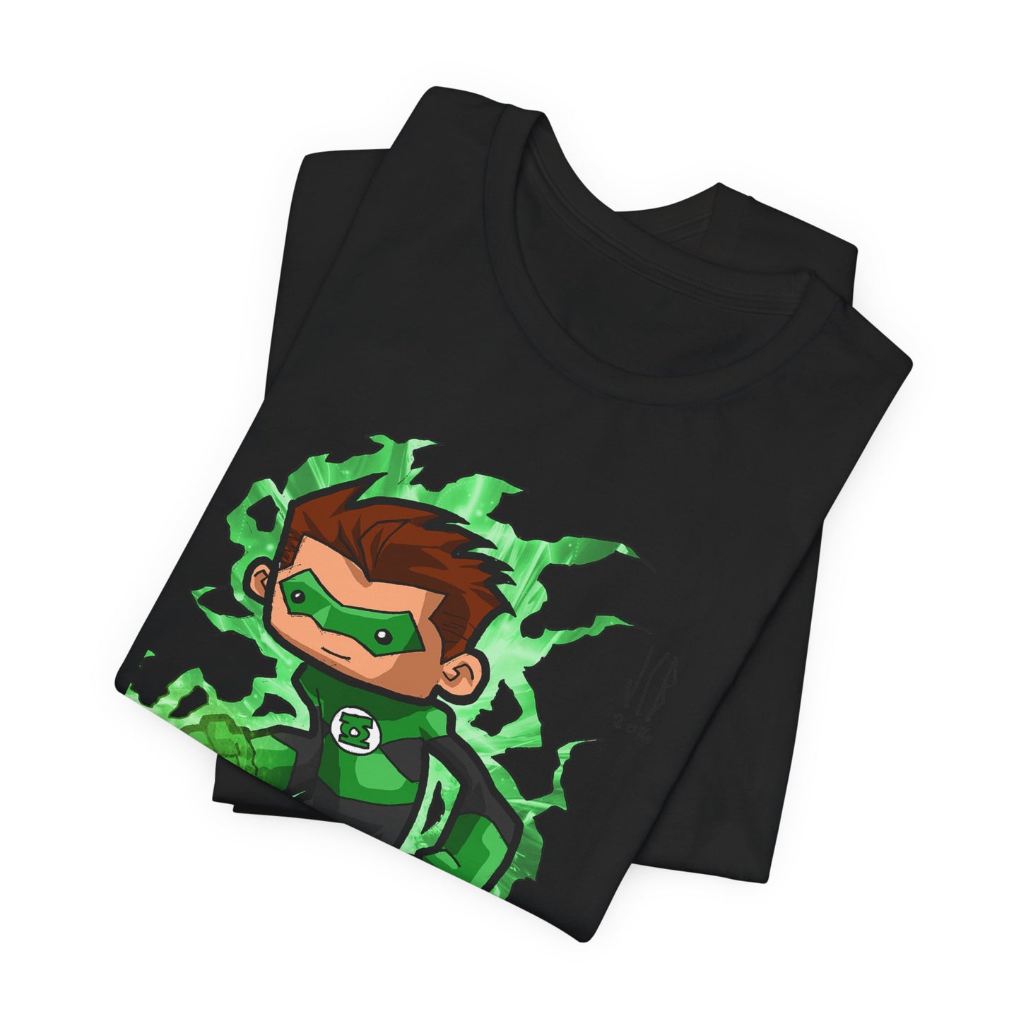 Green Lantern Chibi Art T-Shirt