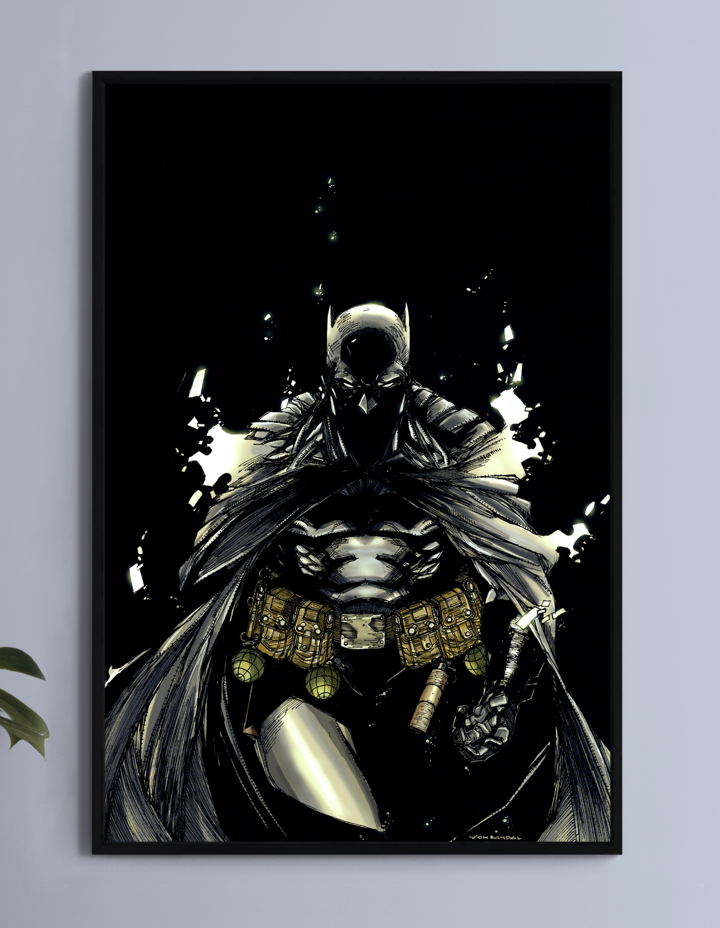 Unstoppable Batman Wall Art