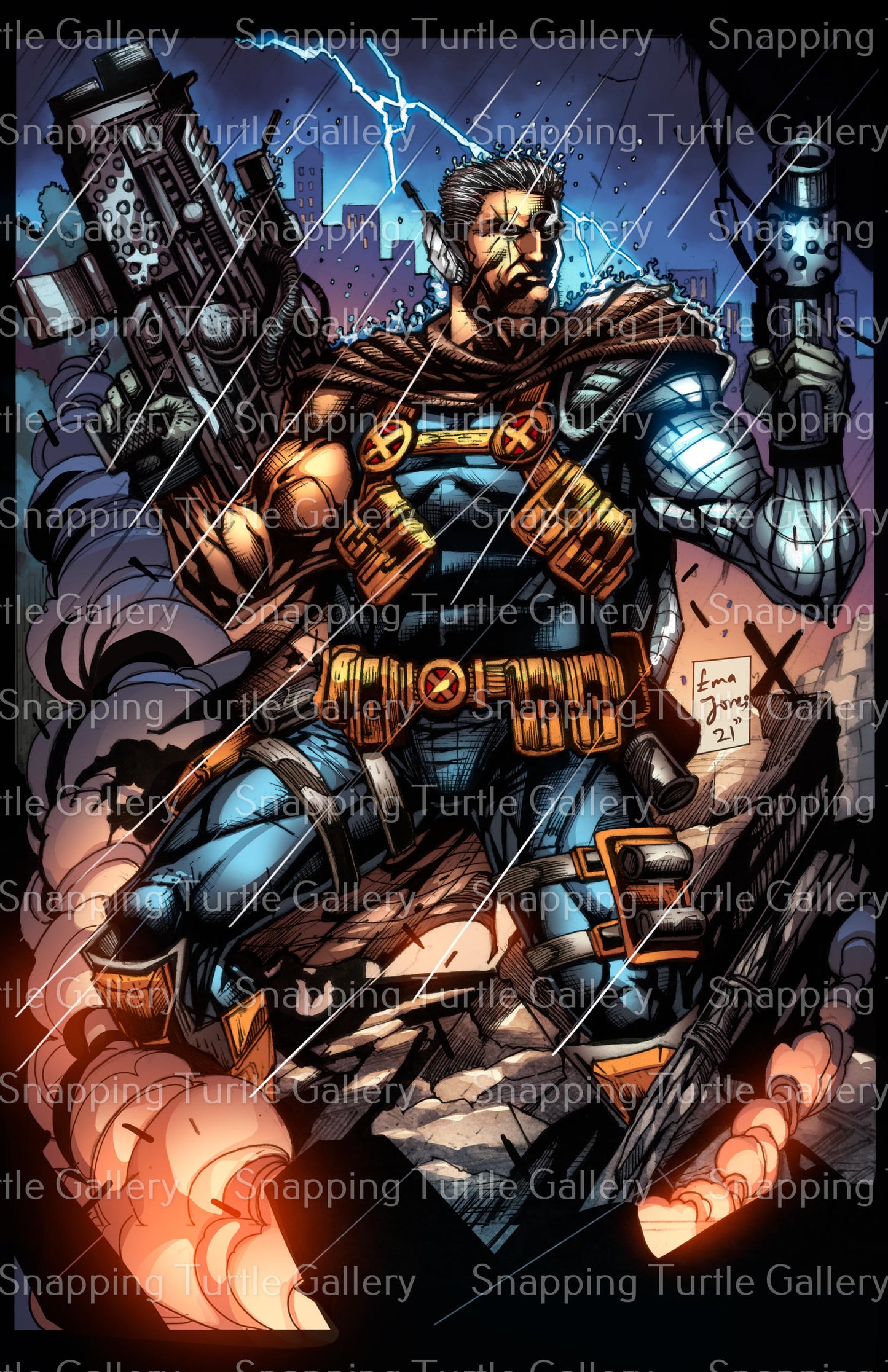 Cable Man of the future Wall Art