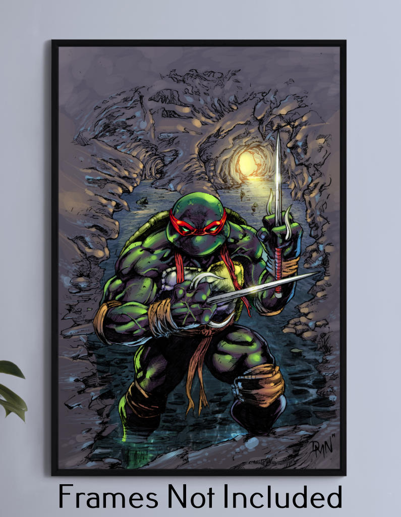 Battle Ready Raphael Wall Art