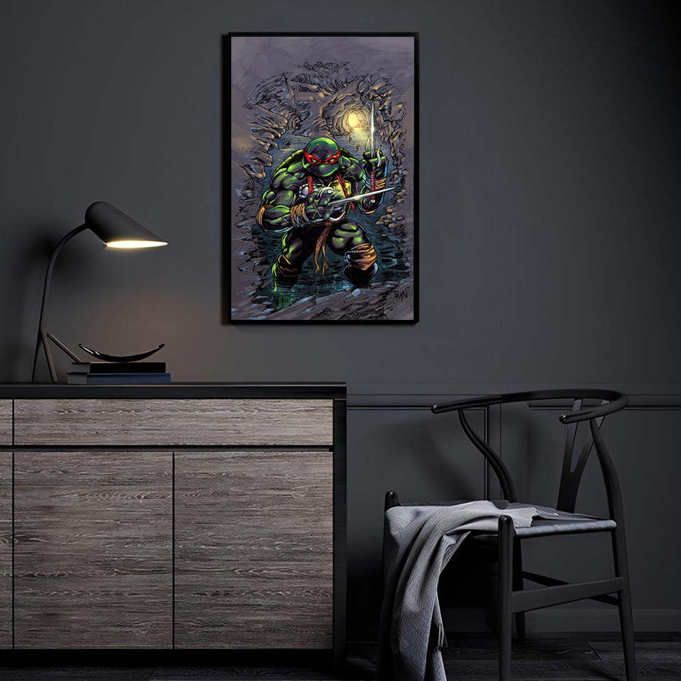 Battle Ready Raphael Wall Art