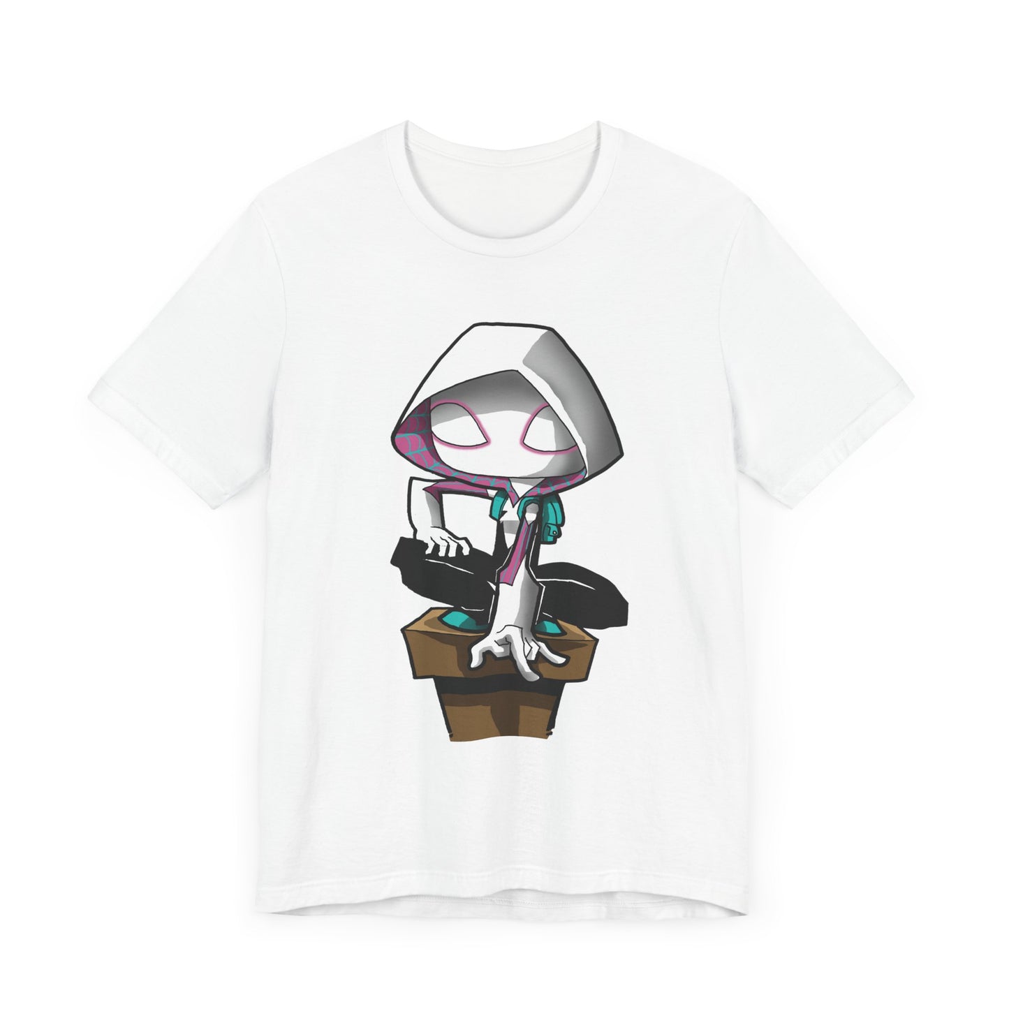 Spider-Gwen T-Shirt Cartoon Spider-Woman