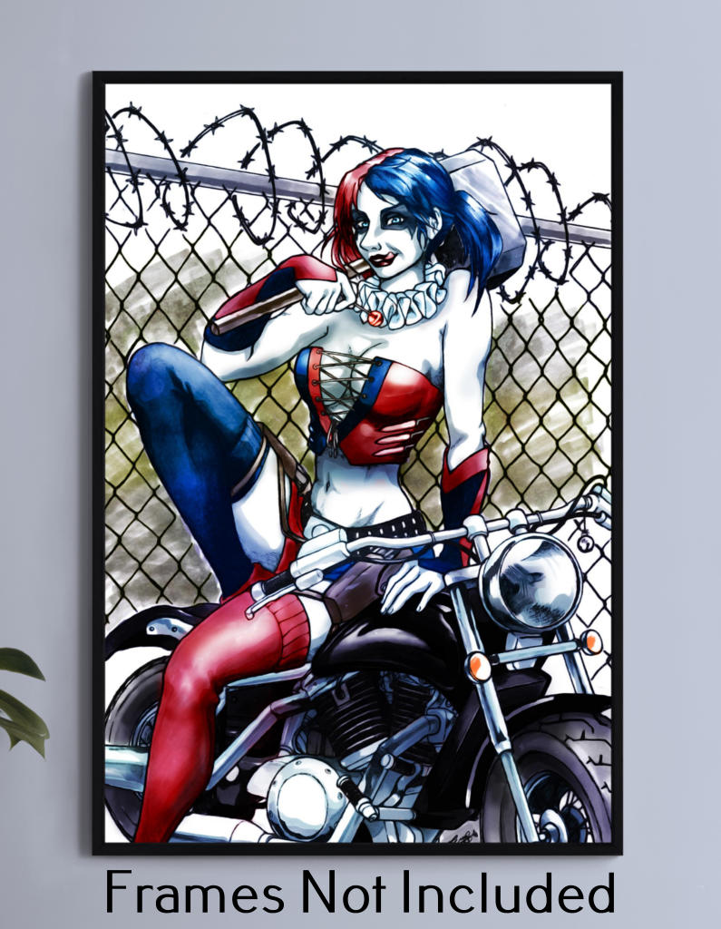 Harley Quinn Wall Art
