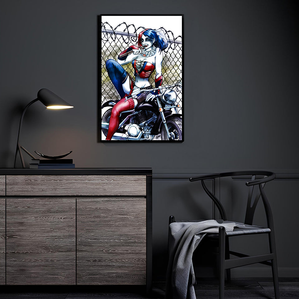 Clown Princess Wall Art