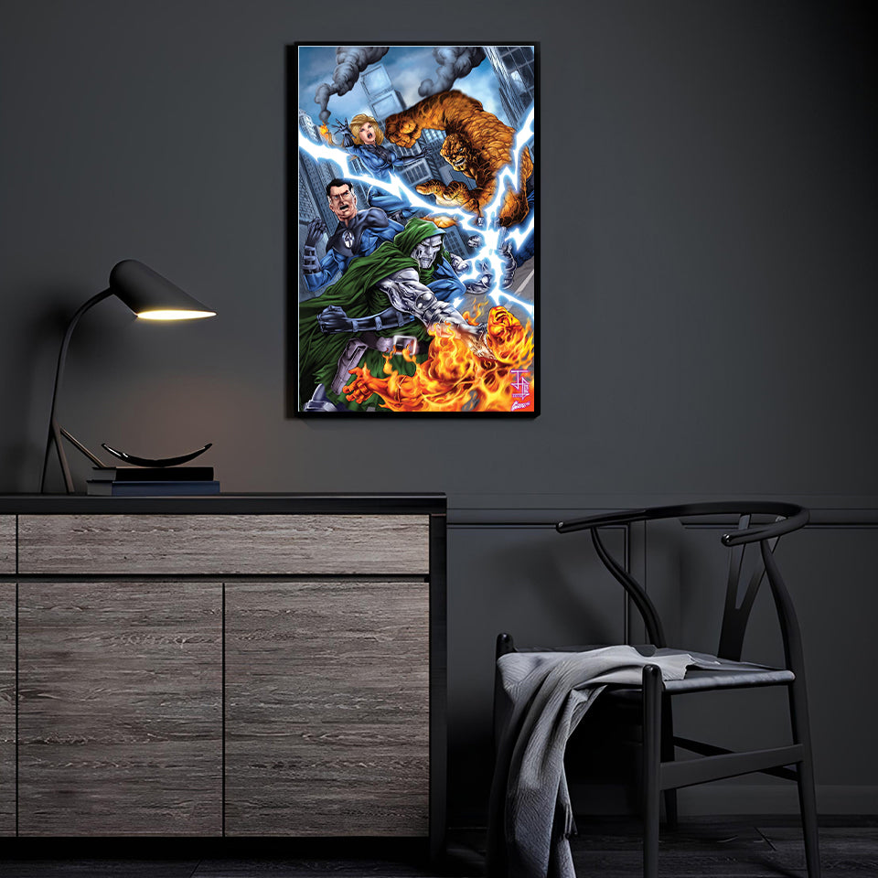 Tyrant vs First Family Wall Art