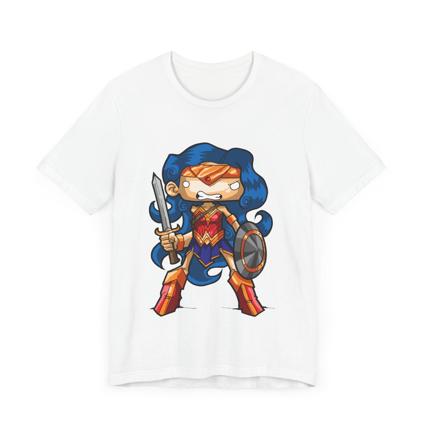 Wonder Woman Chibi Art T-Shirt