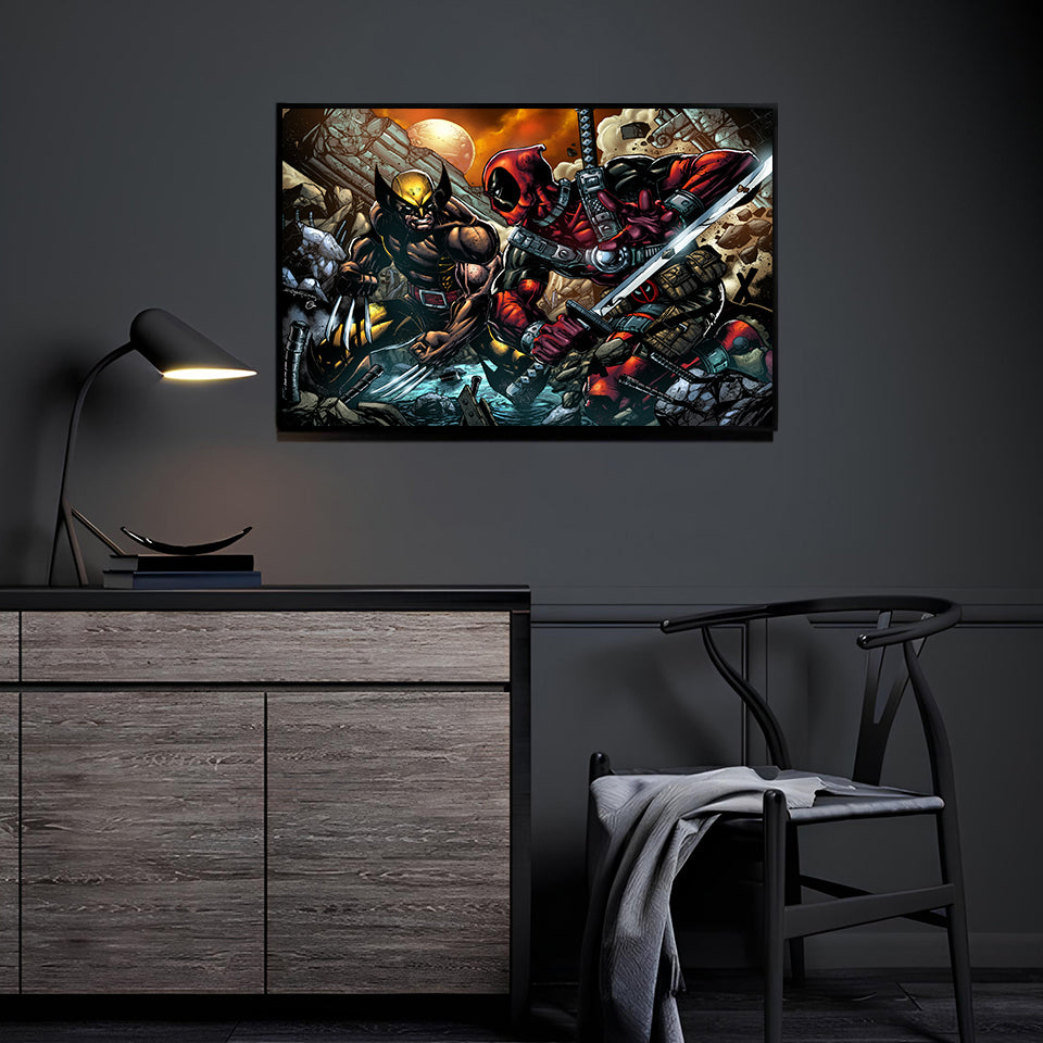 Merc vs Mutant Wall Art