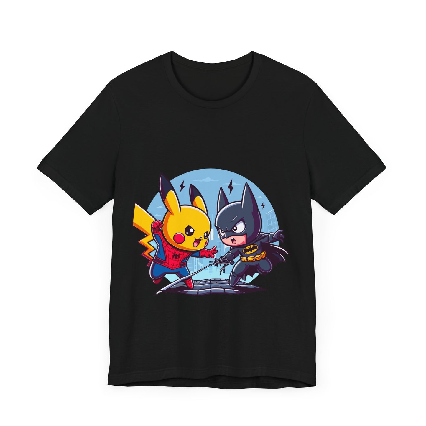 Anime Mashup Spider-Chu Vs Batchut-Shirt T-Shirt