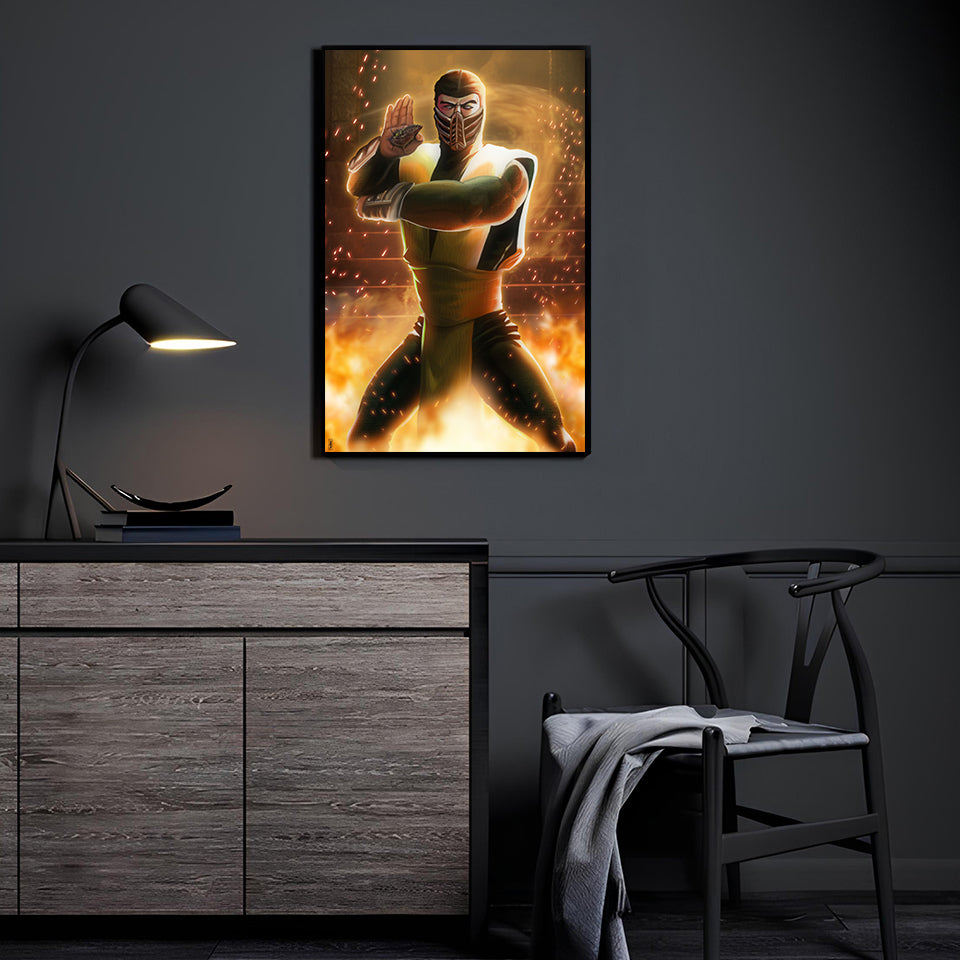 Hellfire Warrior Wall Art