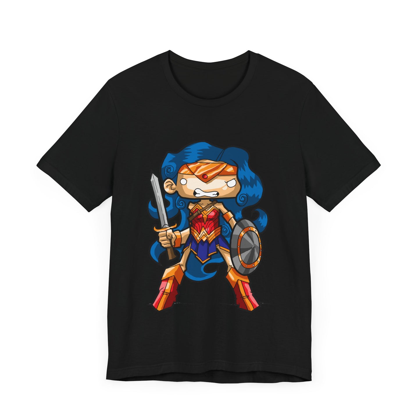 Wonder Woman Chibi Art T-Shirt