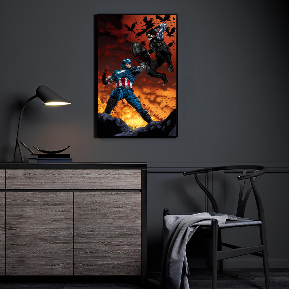 Fractured Allegiance Wall Art