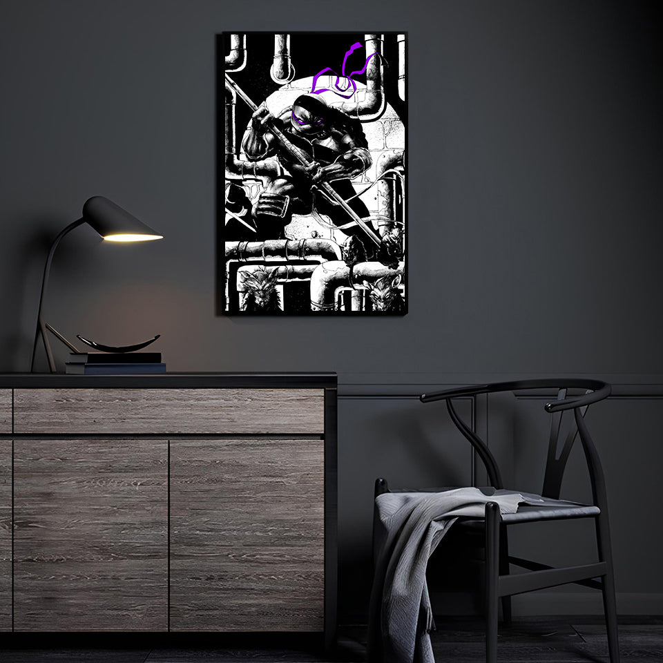 Donatello B&W Wall Art