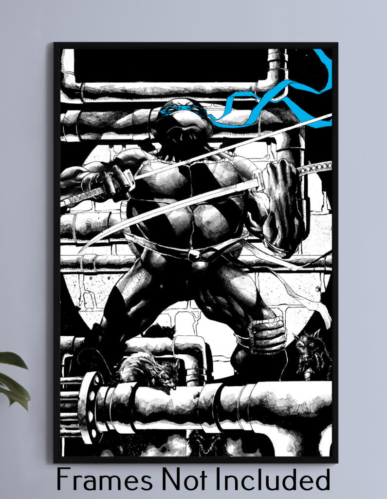Leonardo B&W Wall Art
