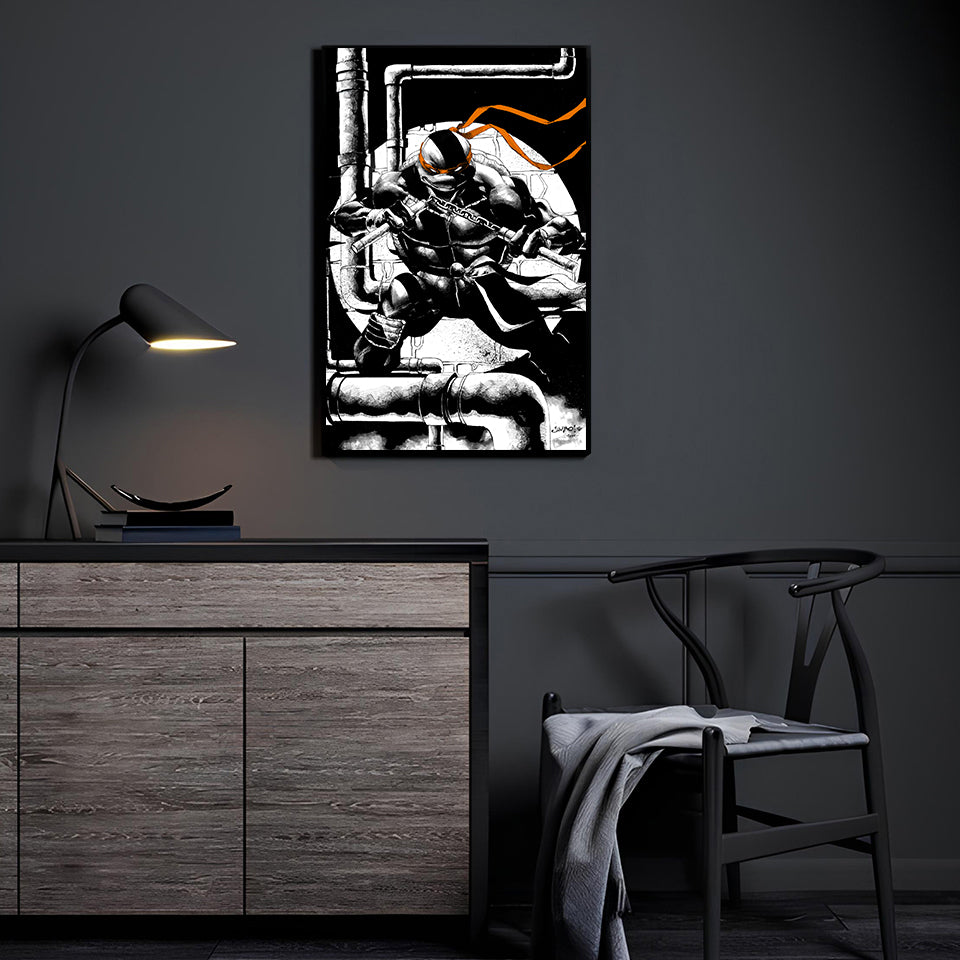 Michelangelo B&W Wall Art