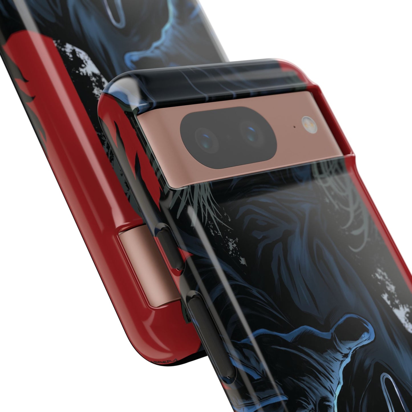 Scream Phone Case, Halloween, Tough Phone Cover Iphone 15 Pro Max, 14 Plus, 13, 12, 11 & Samsung S24, S23, Pixel 8 Pro, Horror Case