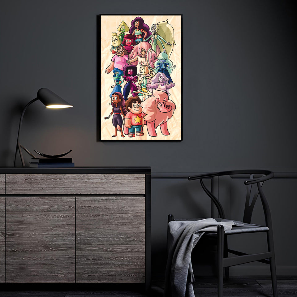 Crystal Gem Guardians Wall Art