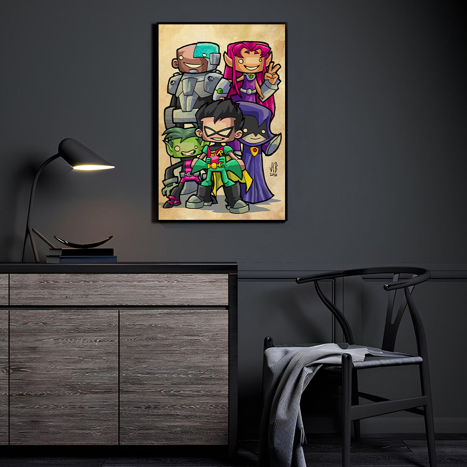 Titans Team Wall Art