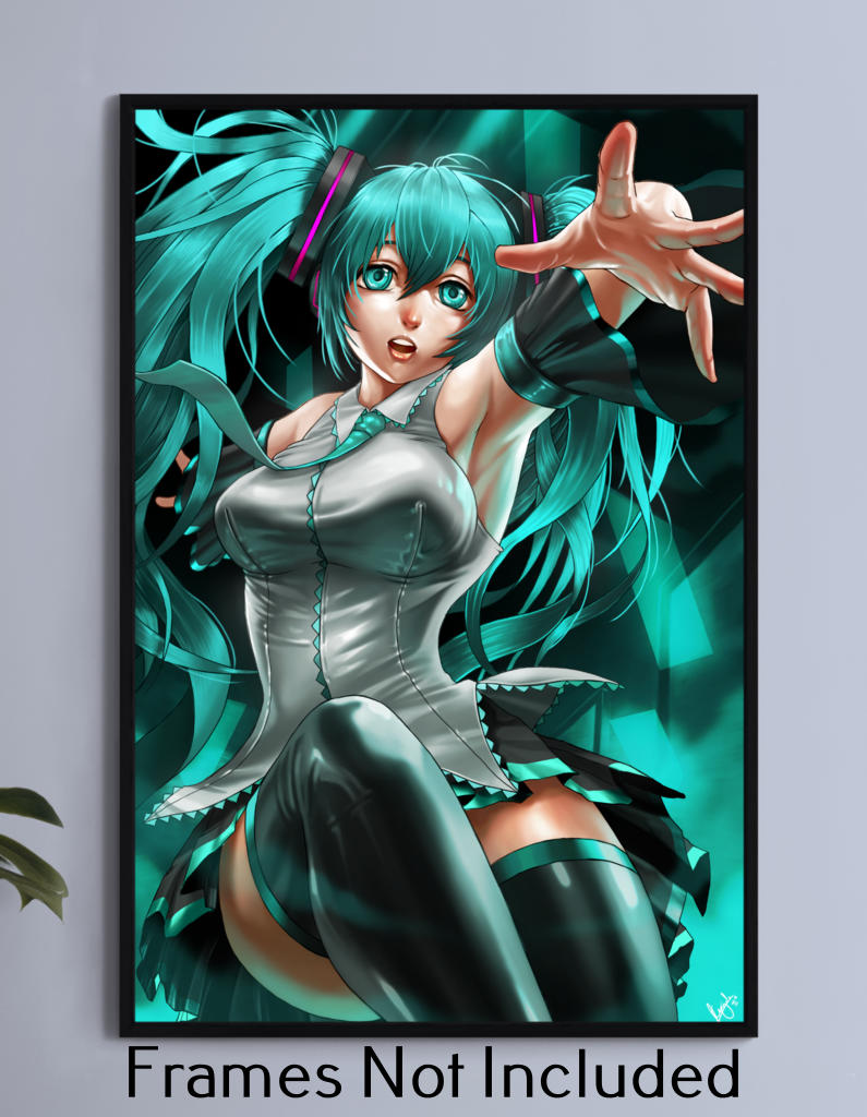 Hatsune Miku Wall Art