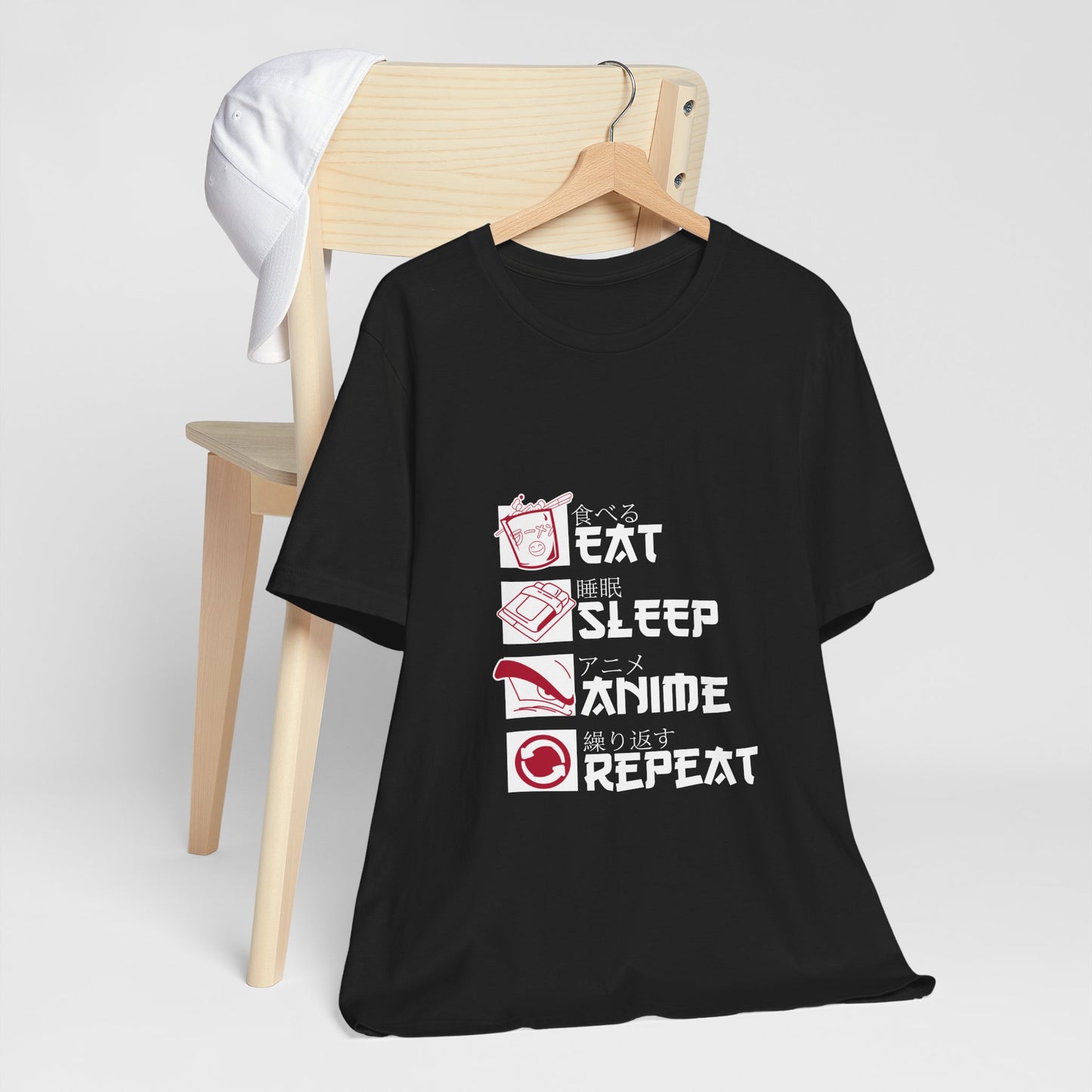 Eat, Sleep, Anime, Repeat T-Shirt