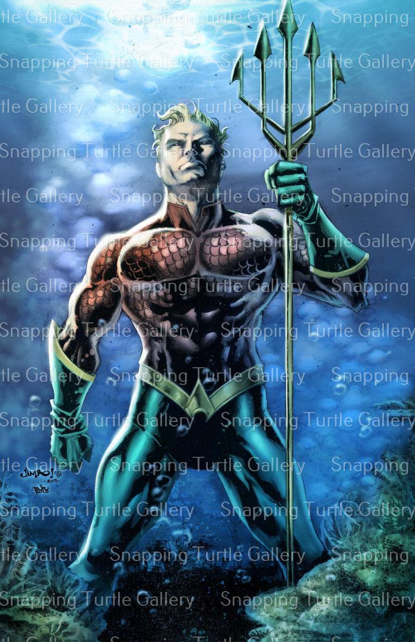 Aquaman King of Atlantis - Snapping Turtle Gallery