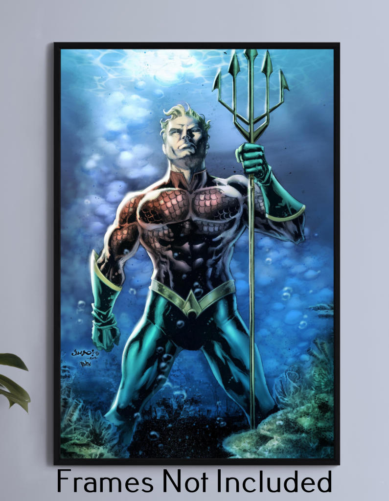 Aquaman King of Atlantis Wall Art