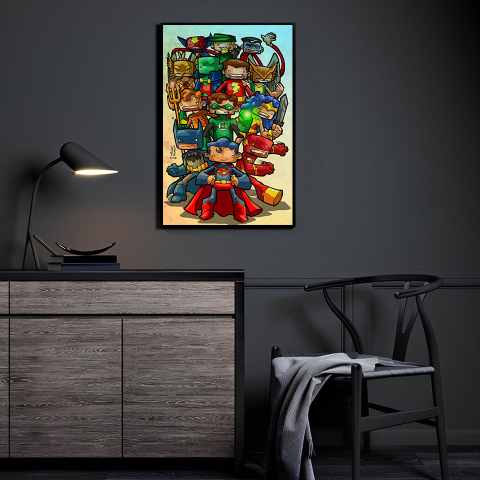 Chibi League Wall Art
