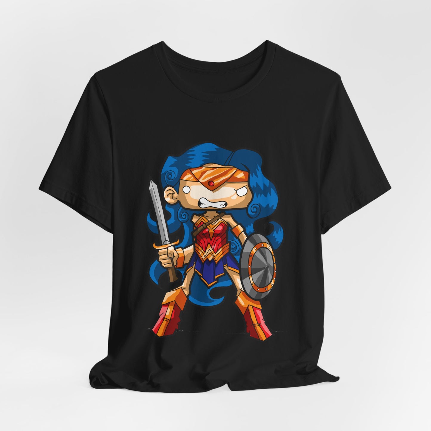 Wonder Woman Chibi Art T-Shirt