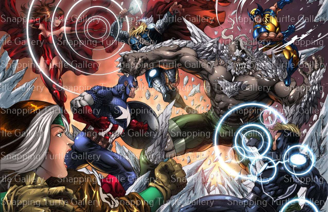 Avengers Vs Doom - Snapping Turtle Gallery