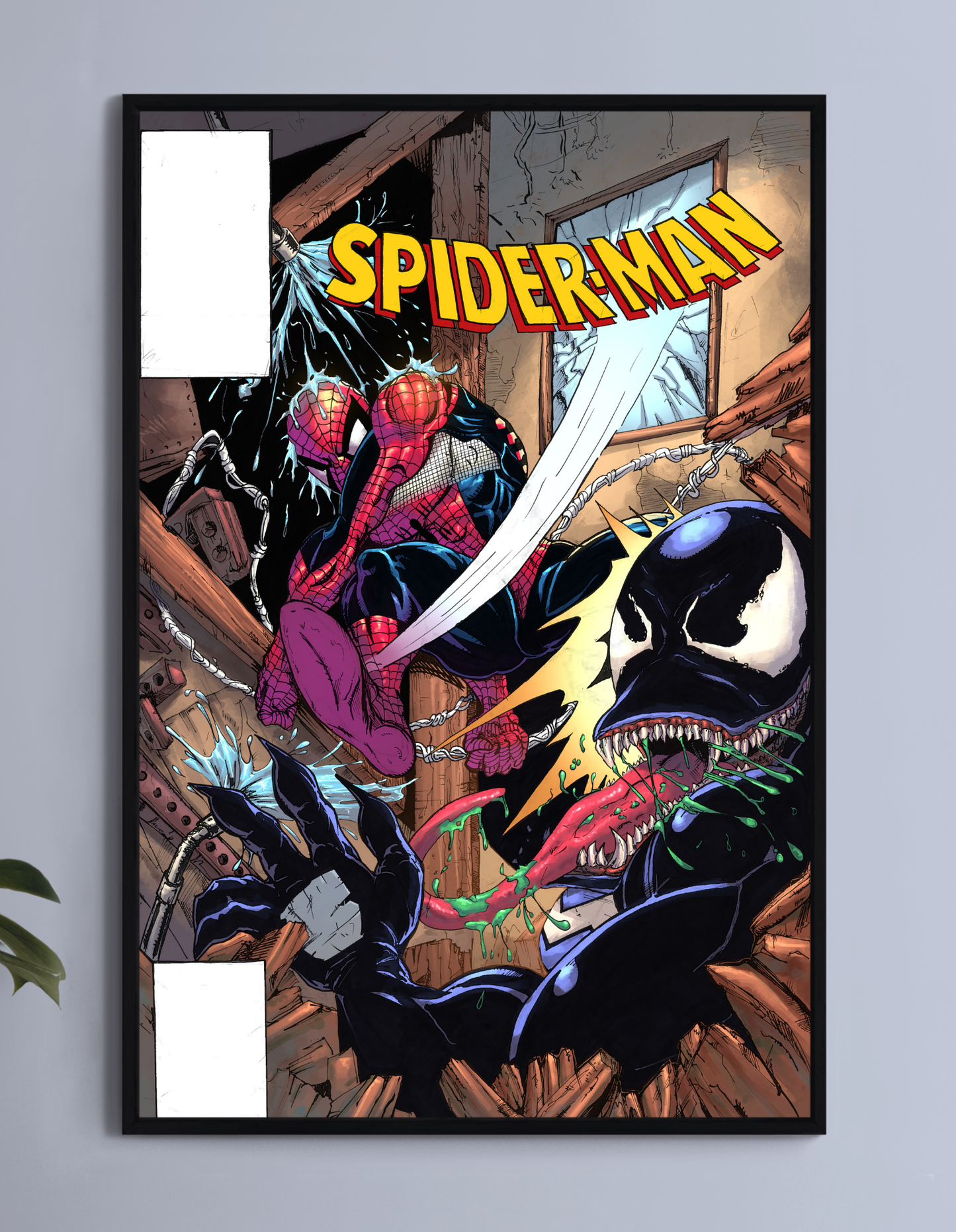 Spider-Man Vs Venom Wall Art