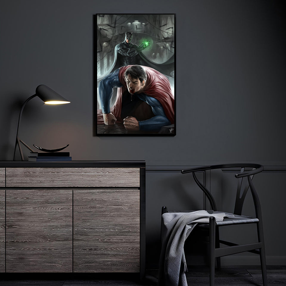 Kryptonite Clash Wall Art
