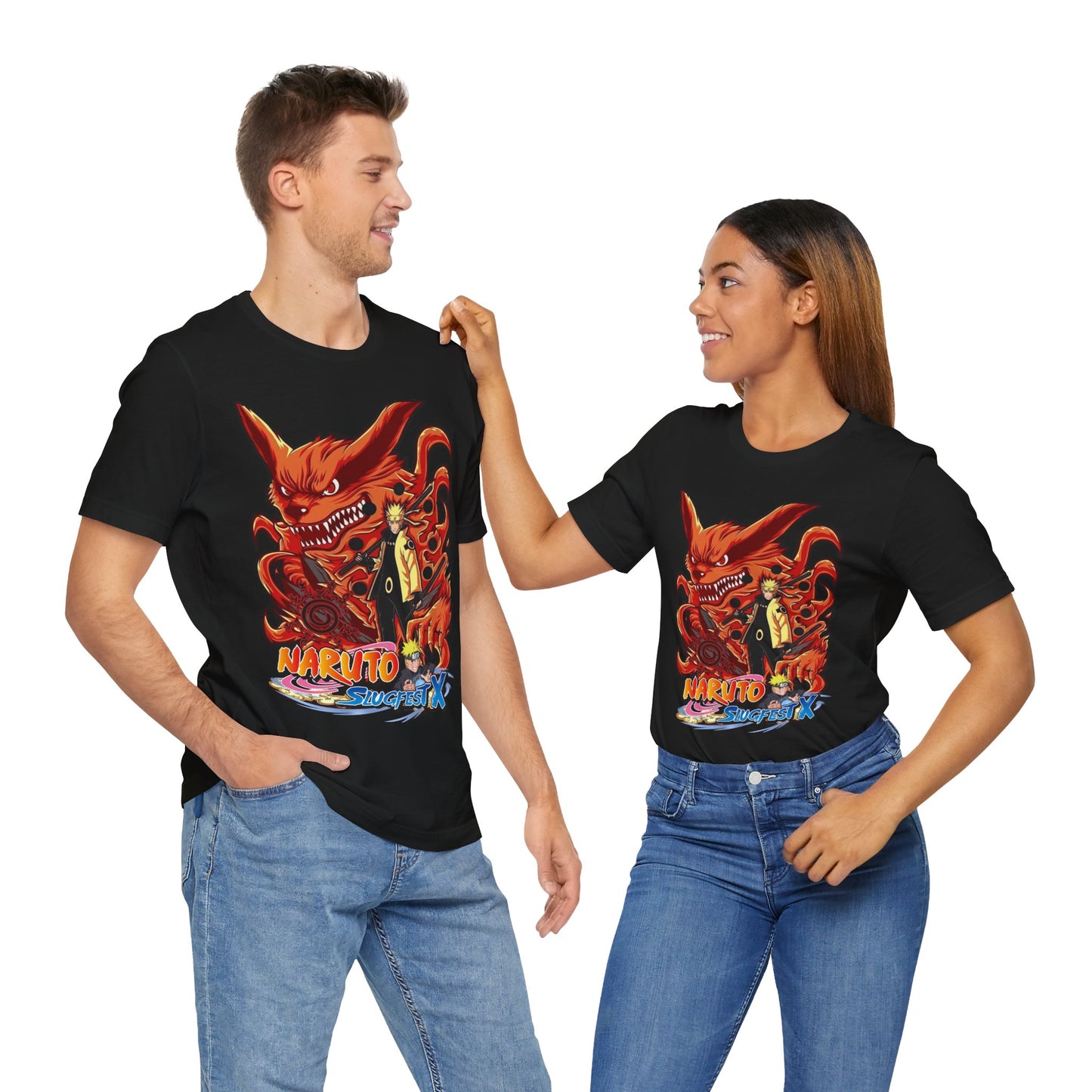 Nine Tailed Fox And Naruto T-Shirt