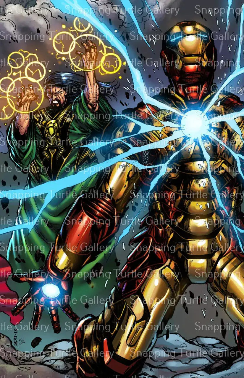 Mandarin Vs Iron Man - Snapping Turtle Gallery