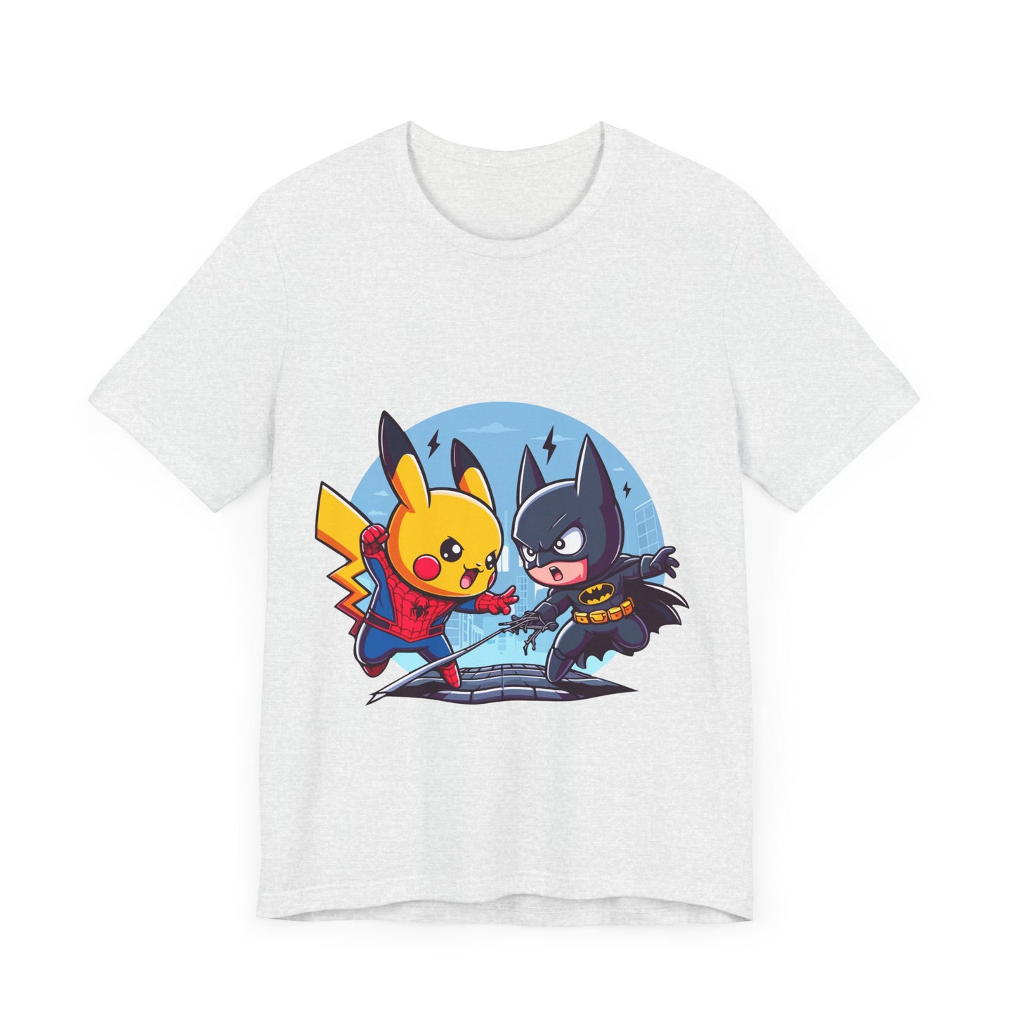 Anime Mashup Spider-Chu Vs Batchut-Shirt T-Shirt