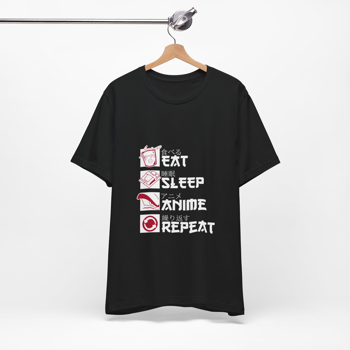 Eat, Sleep, Anime, Repeat T-Shirt