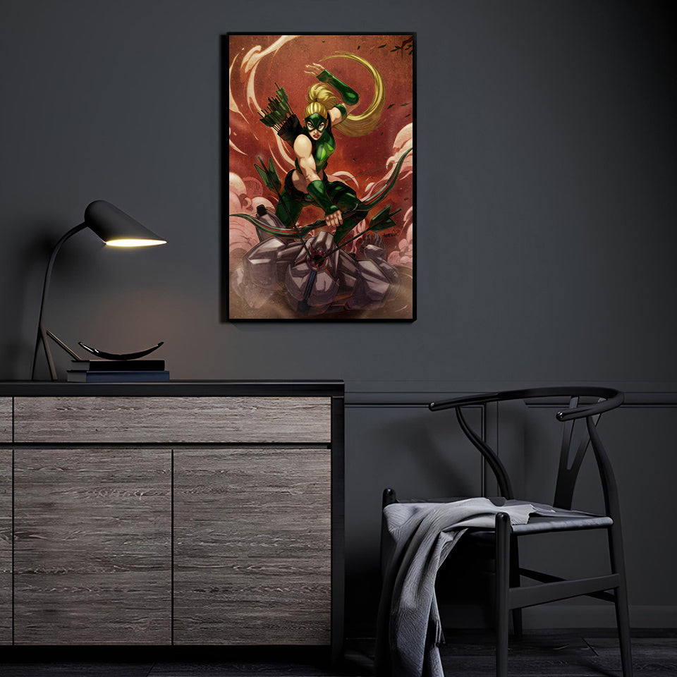 Artemis Teen Titans Wall Art