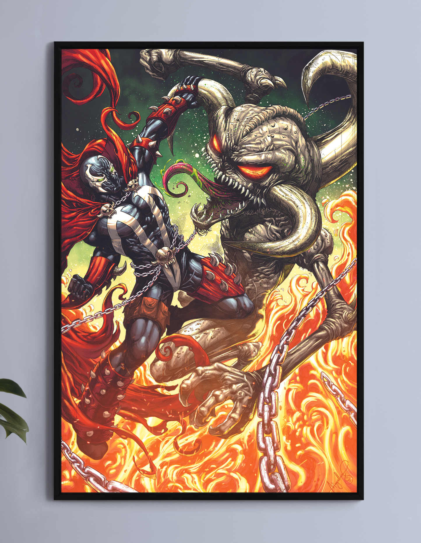 Spawn Vs Violator Wall Art
