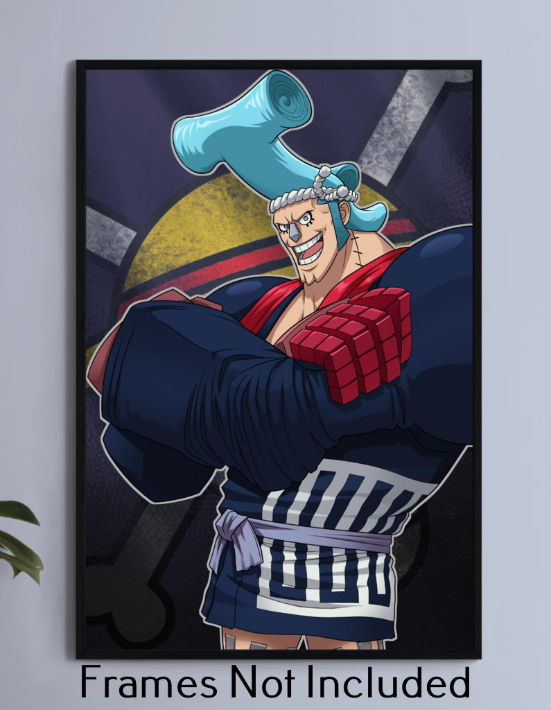 One Piece Pirate Franky Wall Art