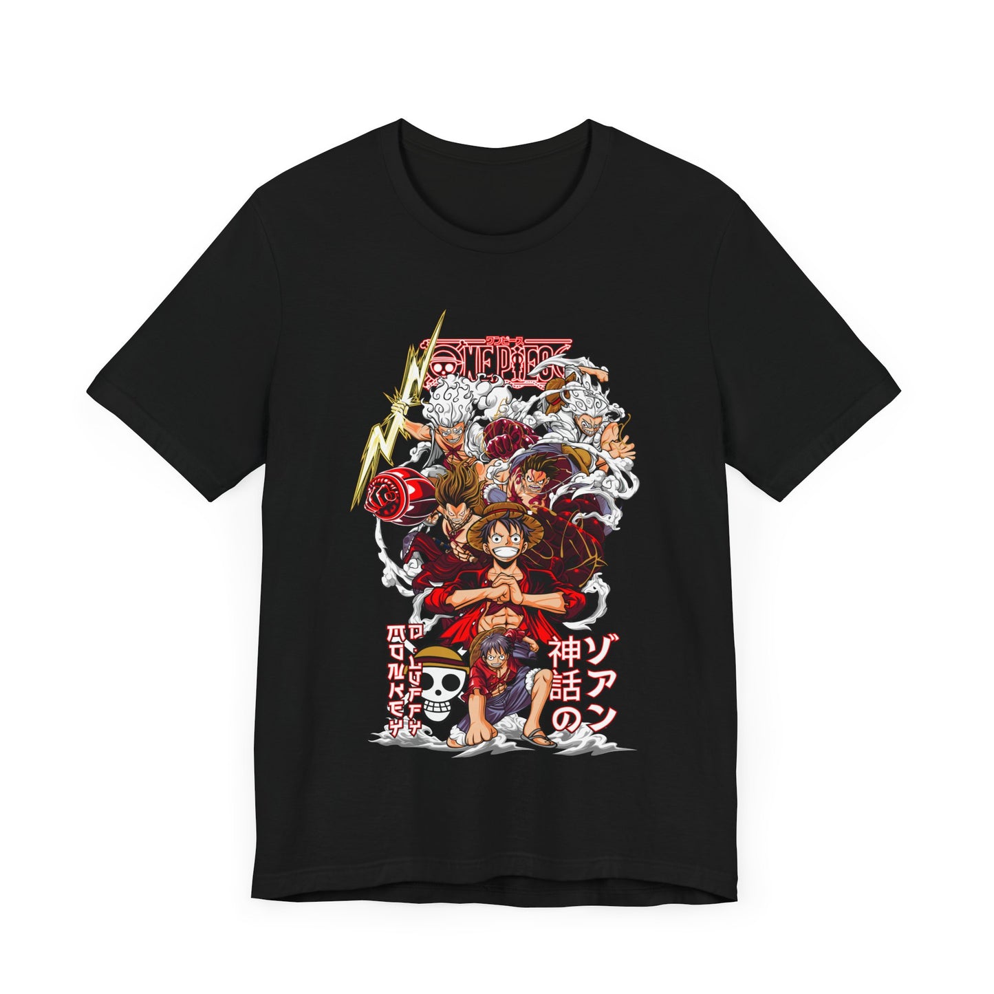 All Gears Monkey D. Luffy T-Shirt