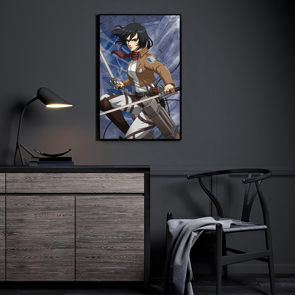 Attack on Titan Mikasa Wall Art