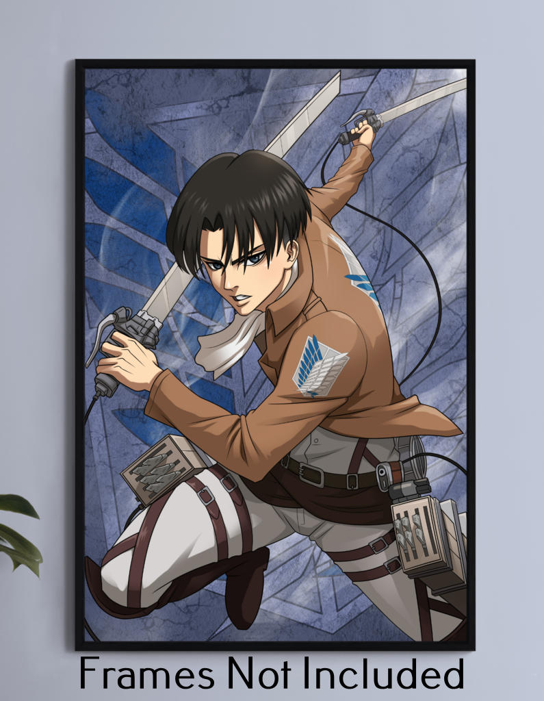 Levi Attack on Titan Wall Art
